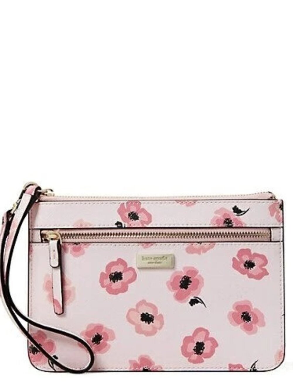 Kate Spade Shore Street Floating Poppies Wristlet